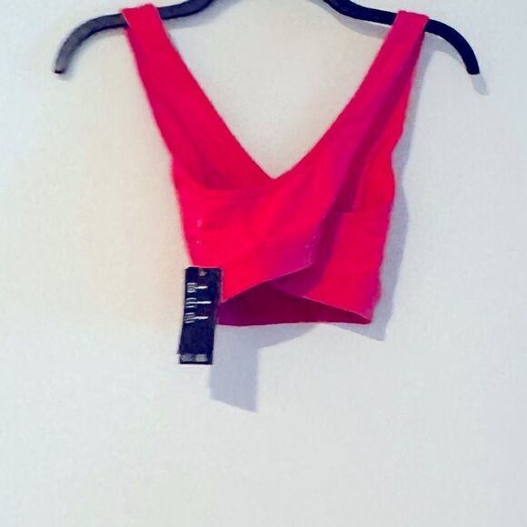 ID Ideology Performance Medium Impact Sports Bra, S - Fiery Pink - Picture 6 of 8